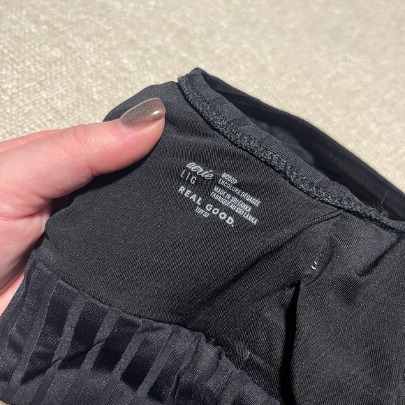 Aerie Black Ribbed Bikini Top - Picture 4 of 4